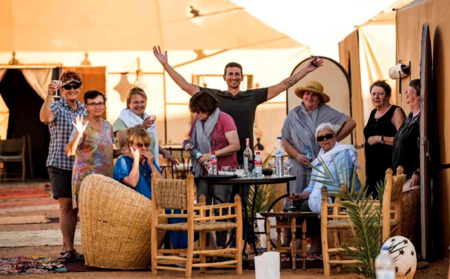 Luxury Bedouin Camp Bed & Breakfast Merzouga Exterior photo